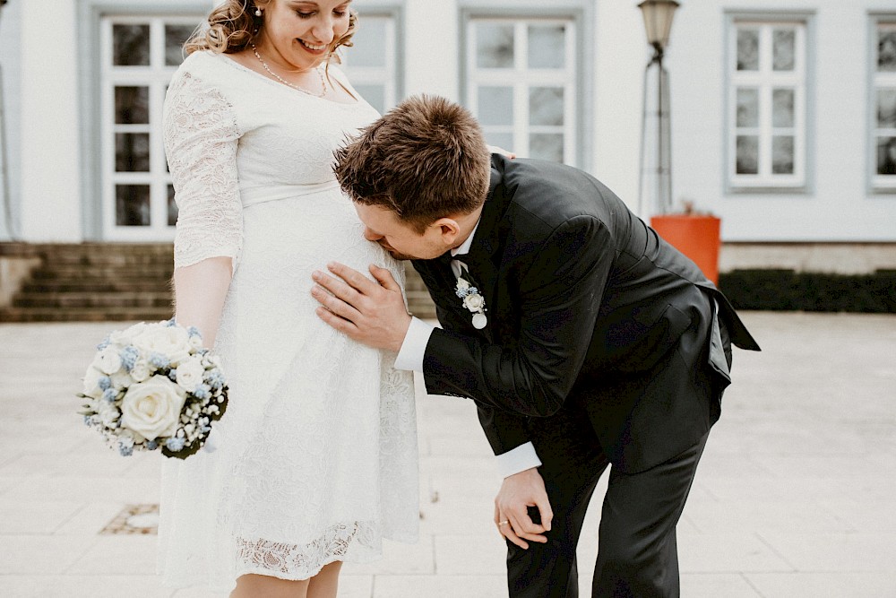 reportage Standesamtliche Hochzeit von C&T - Das Schlößchen im Kurpark von Bad Nenndorf 35