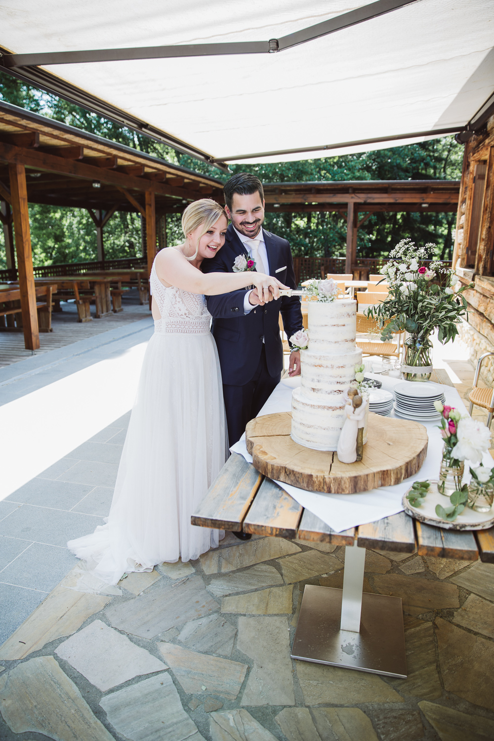 reportage Sommerhochzeit am Teich 30