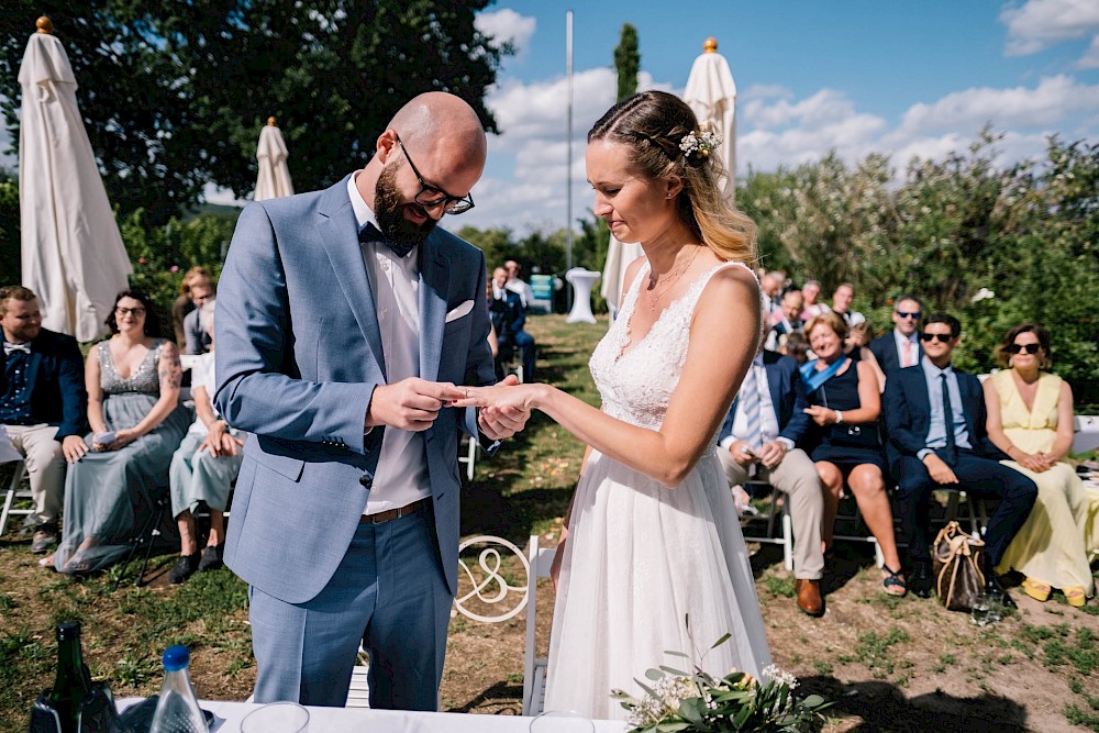 reportage Freie Trauung in der Villa im Paradies 22