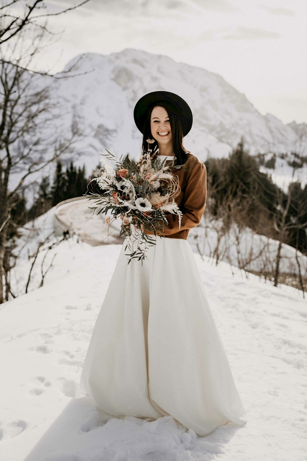 reportage After Wedding Shooting im Schnee 14