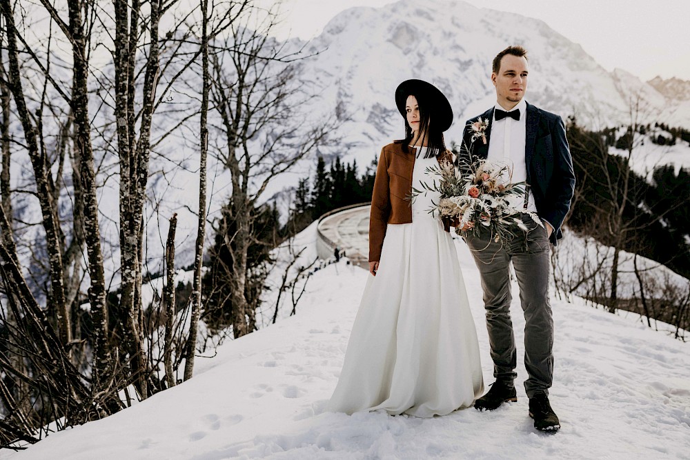 reportage After Wedding Shooting im Schnee 19
