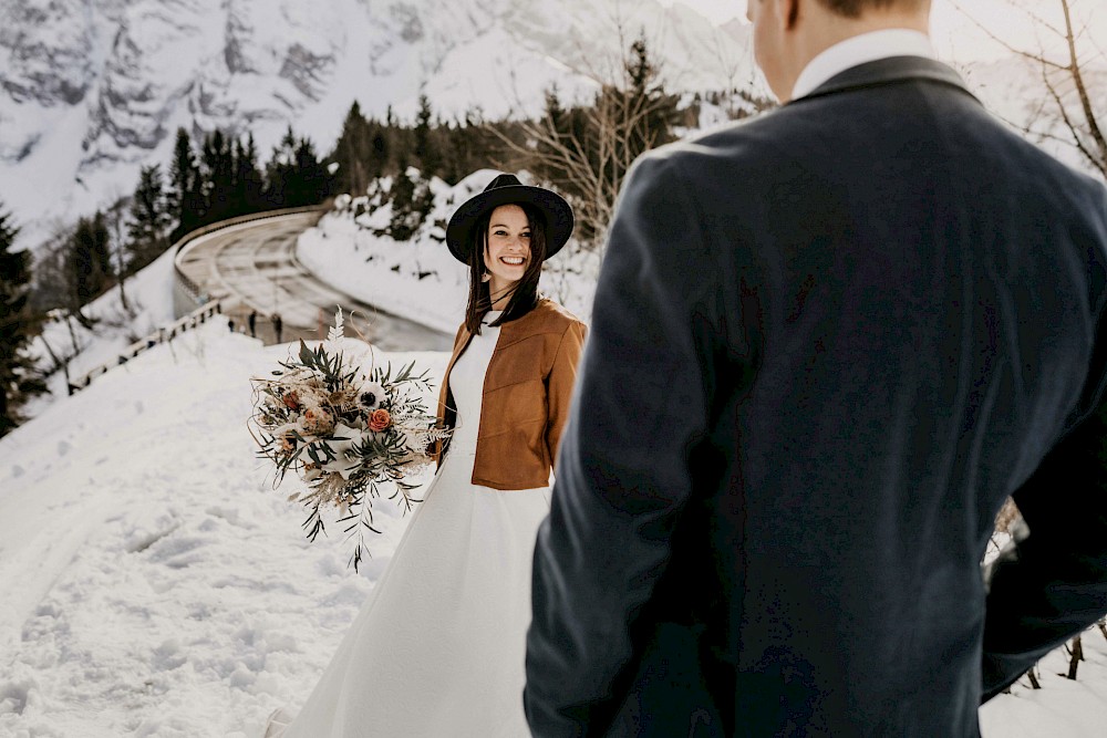 reportage After Wedding Shooting im Schnee 10