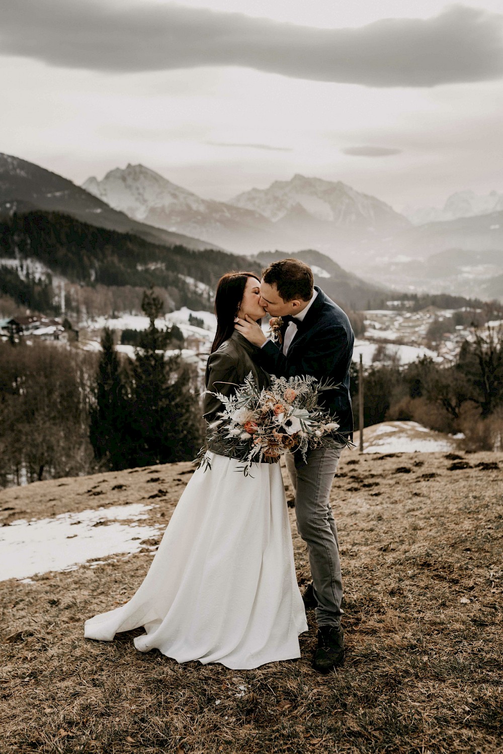 reportage After Wedding Shooting im Schnee 24