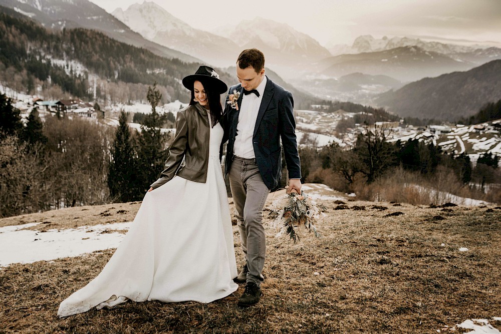 reportage After Wedding Shooting im Schnee 17