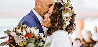 Hochzeitsfotograf Berlin - Auf der Reederei Lüdicke in Berlin war es ganz schön Windig