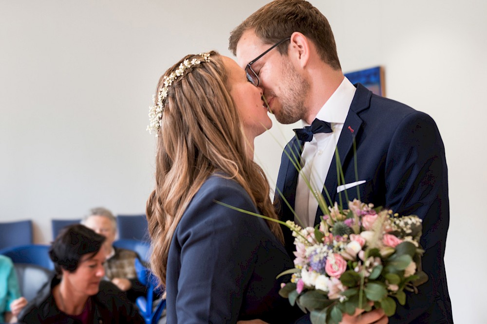 reportage Standesamtliche Hochzeit im Grünen 21