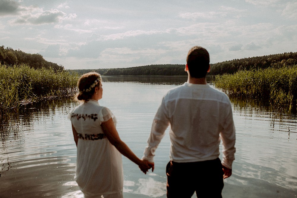 reportage Hochzeit im Schmetterlingsgarten in Jakobshagen (Uckermark) 14