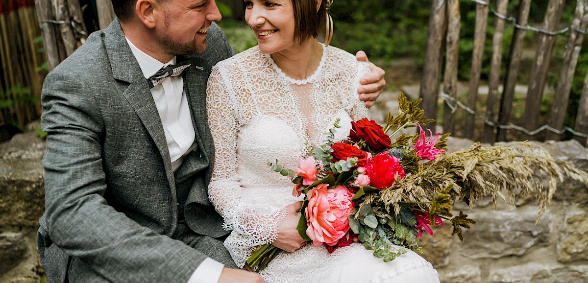 BOHO Hochzeit in der Stadt