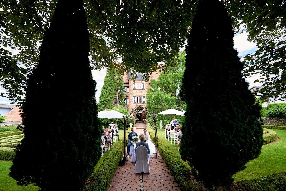 reportage Märchenhochzeit im Schloss Stammheim 18