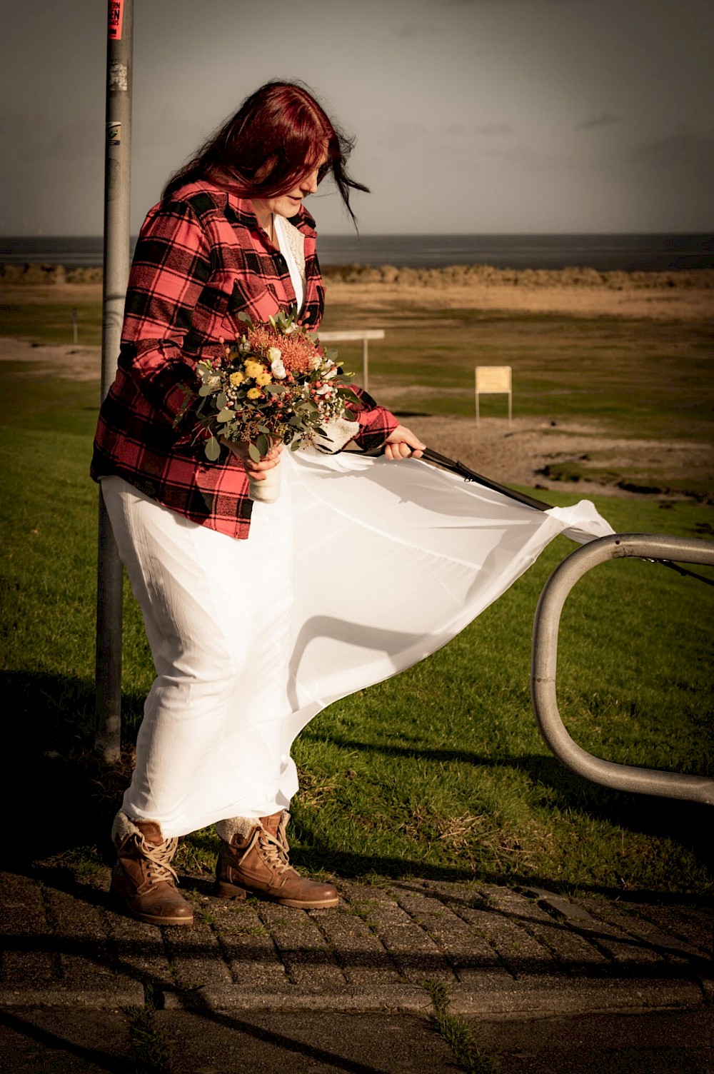 reportage Elopement Wedding am Strand von Schillig 21