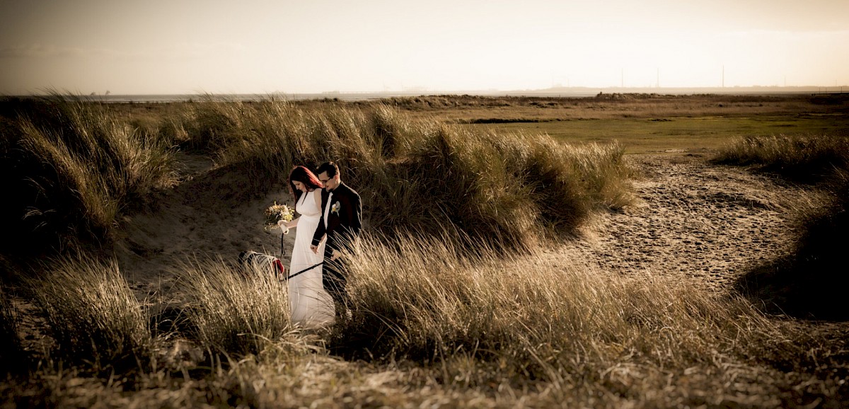 Elopement Wedding am Strand von Schillig