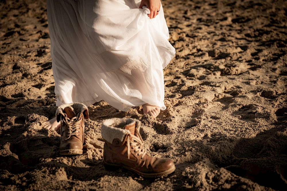 reportage Elopement Wedding am Strand von Schillig 29