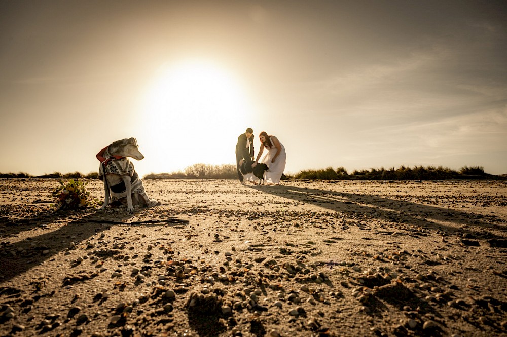 reportage Elopement Wedding am Strand von Schillig 32