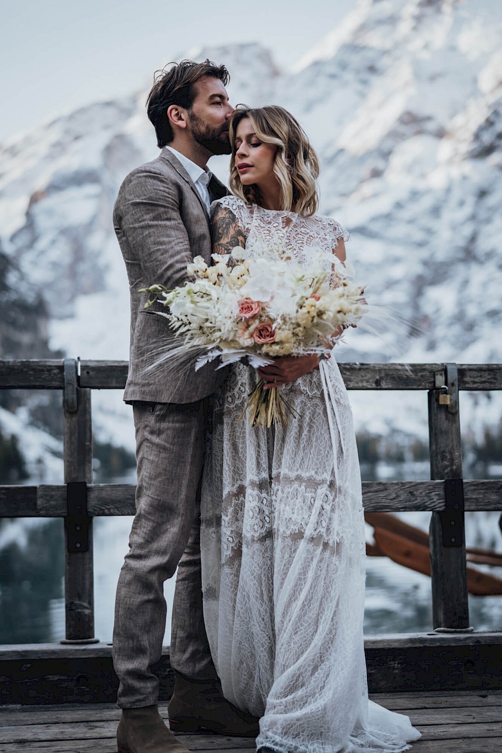 reportage Elopement Lago Di Braies 14