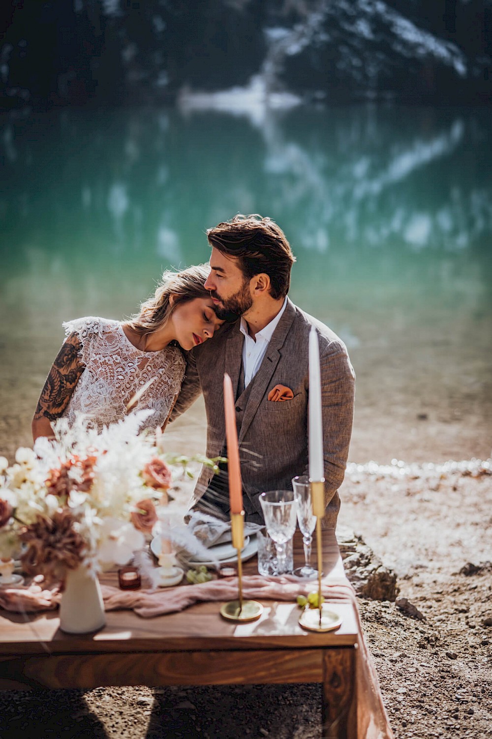 reportage Elopement Lago Di Braies 40