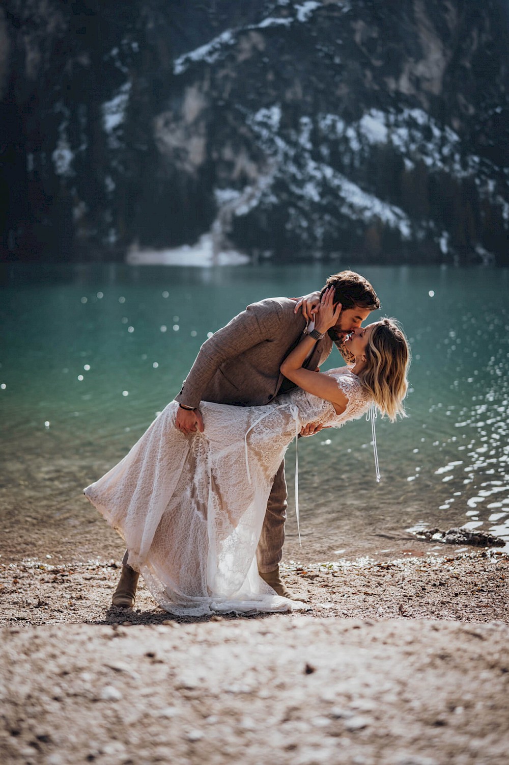 reportage Elopement Lago Di Braies 46