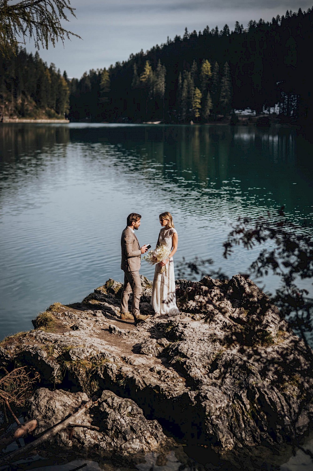 reportage Elopement Lago Di Braies 29