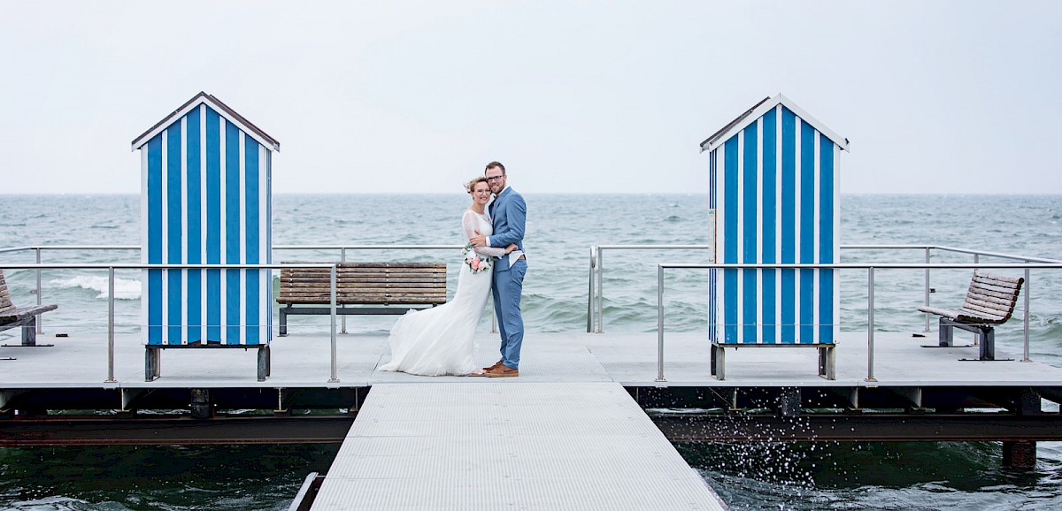 Strandhochzeit an der Ostsee