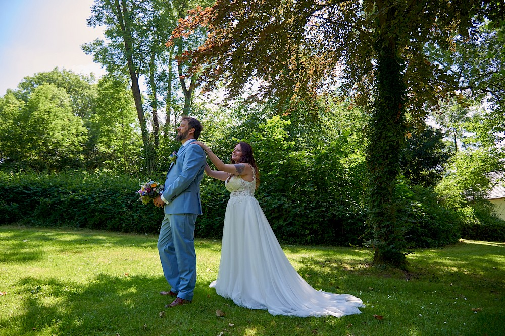 reportage Sommerhochzeit im "Vespergärtchen" 14