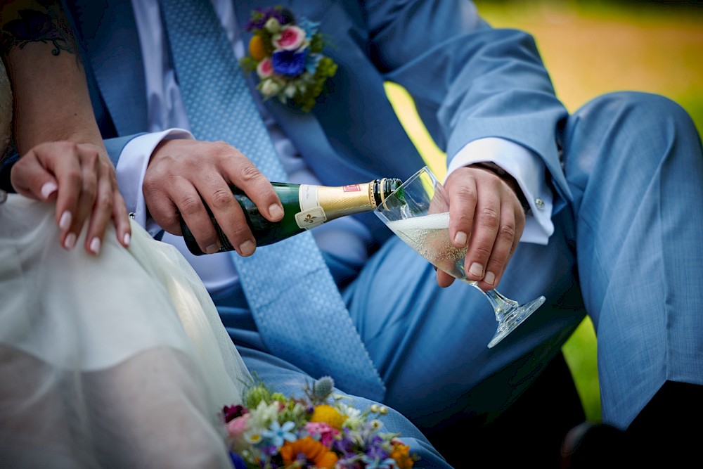 reportage Sommerhochzeit im "Vespergärtchen" 22