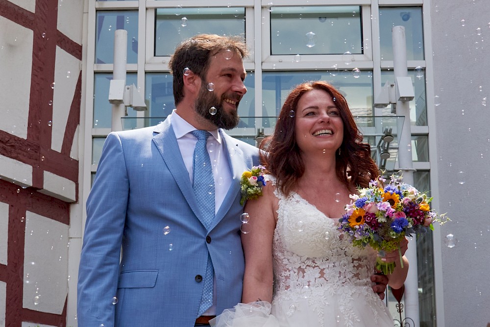 reportage Sommerhochzeit im "Vespergärtchen" 21