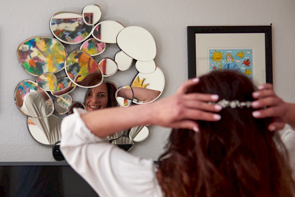 reportage Sommerhochzeit im "Vespergärtchen" 6