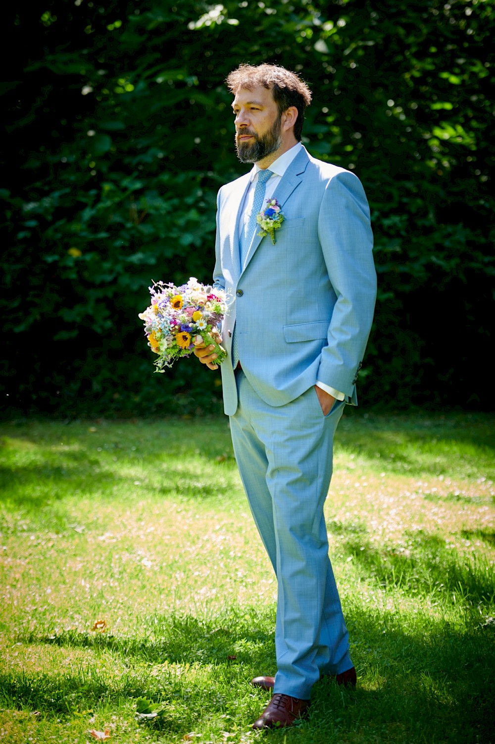 reportage Sommerhochzeit im "Vespergärtchen" 12