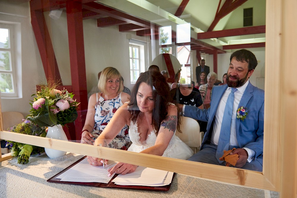 reportage Sommerhochzeit im "Vespergärtchen" 20