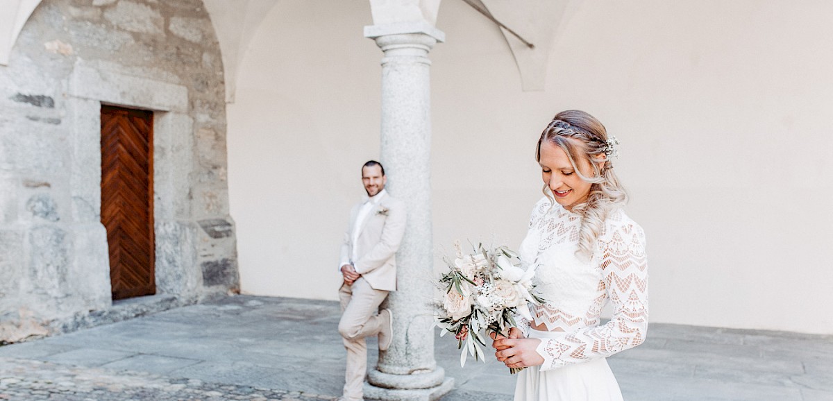 Hochzeit im Stockalperschloss mit Verena & David