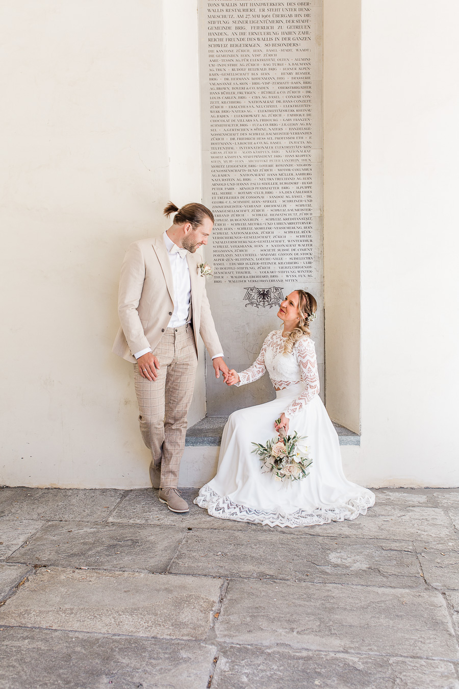 reportage Hochzeit im Stockalperschloss mit Verena & David 9