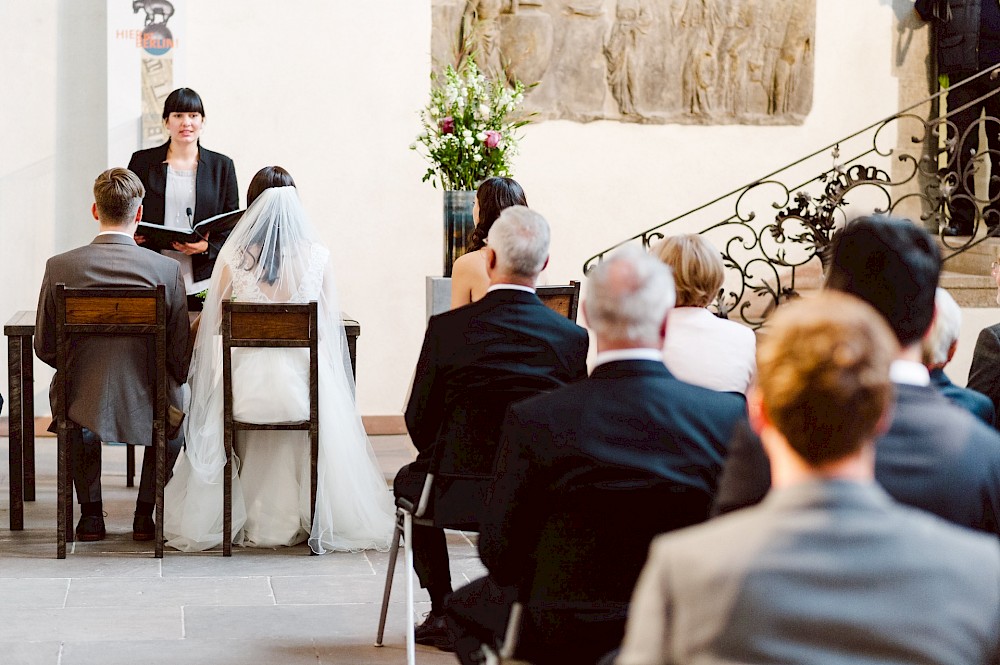 reportage Novemberhochzeit im Märkischen Museum und Feier in der Fabrik 23 11