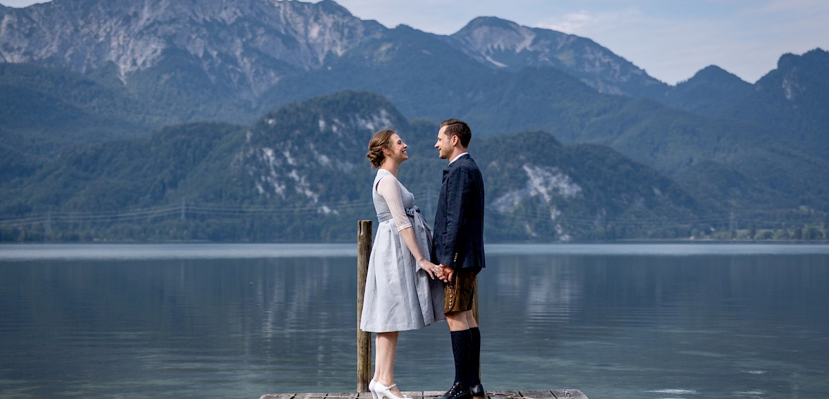 Patricia & Philipp - standesamtliche Trauung am Kochelsee