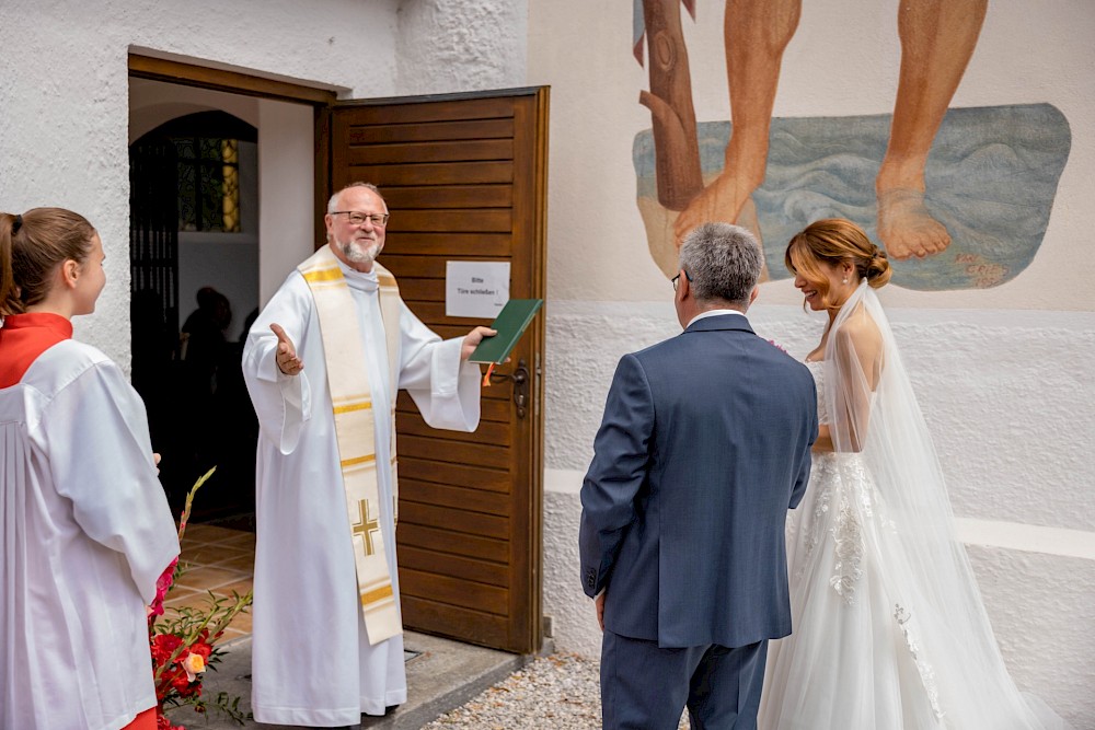 reportage Corinna & Erwin - kirchliche Trauung am Starnberger See 15