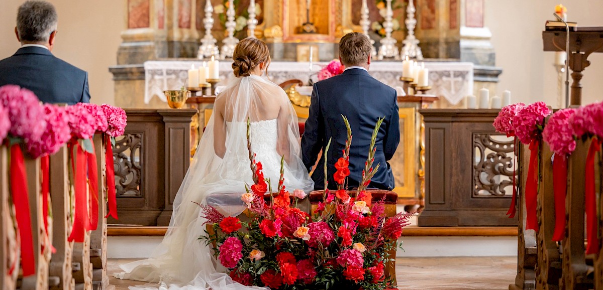 Corinna & Erwin - kirchliche Trauung am Starnberger See