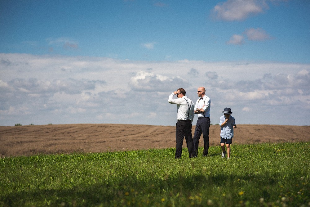 reportage Kleine intime Landhochzeit 16