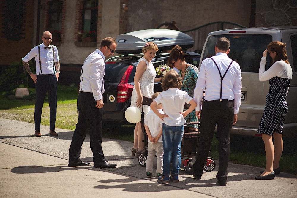 reportage Kleine intime Landhochzeit 25