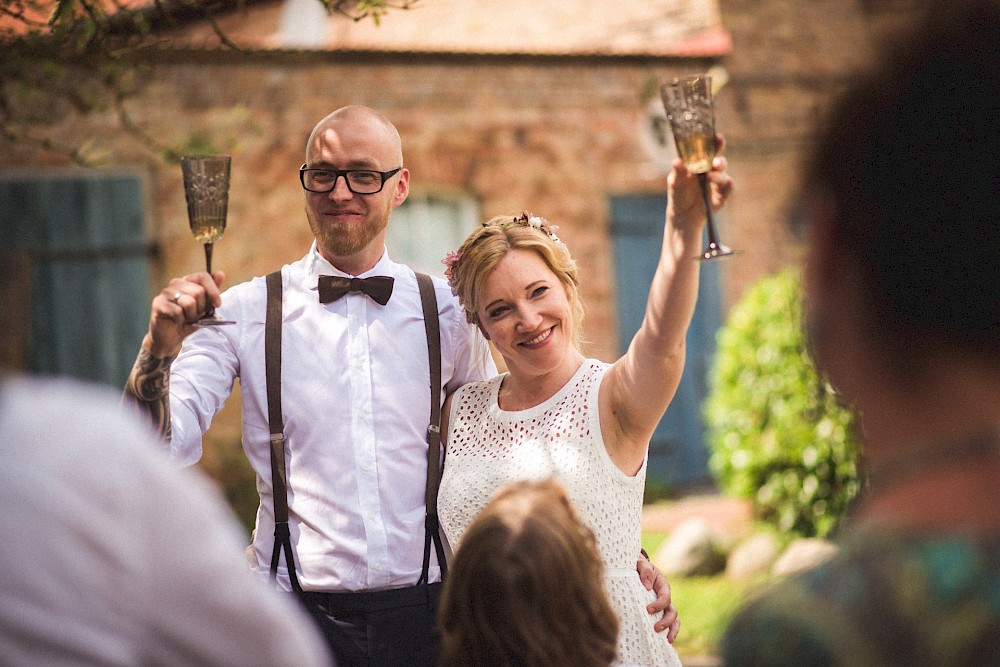 reportage Kleine intime Landhochzeit 37