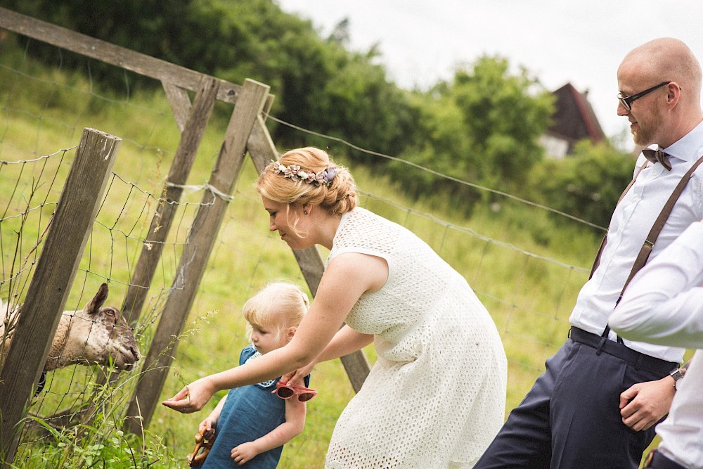 reportage Kleine intime Landhochzeit 40