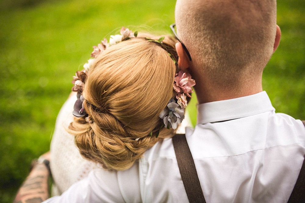 reportage Kleine intime Landhochzeit 51