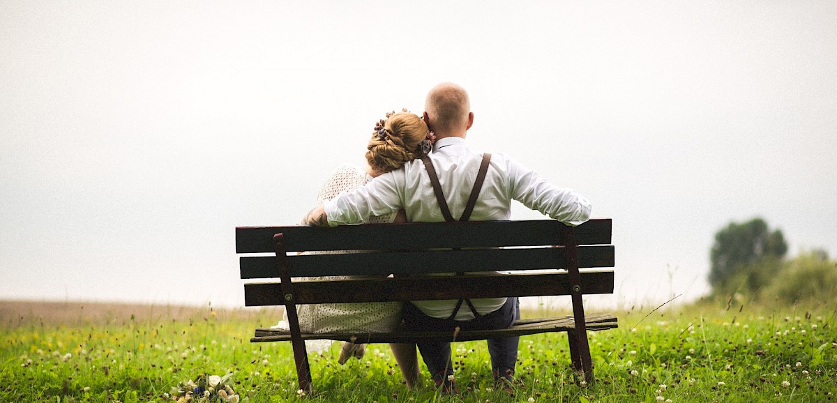 Kleine intime Landhochzeit