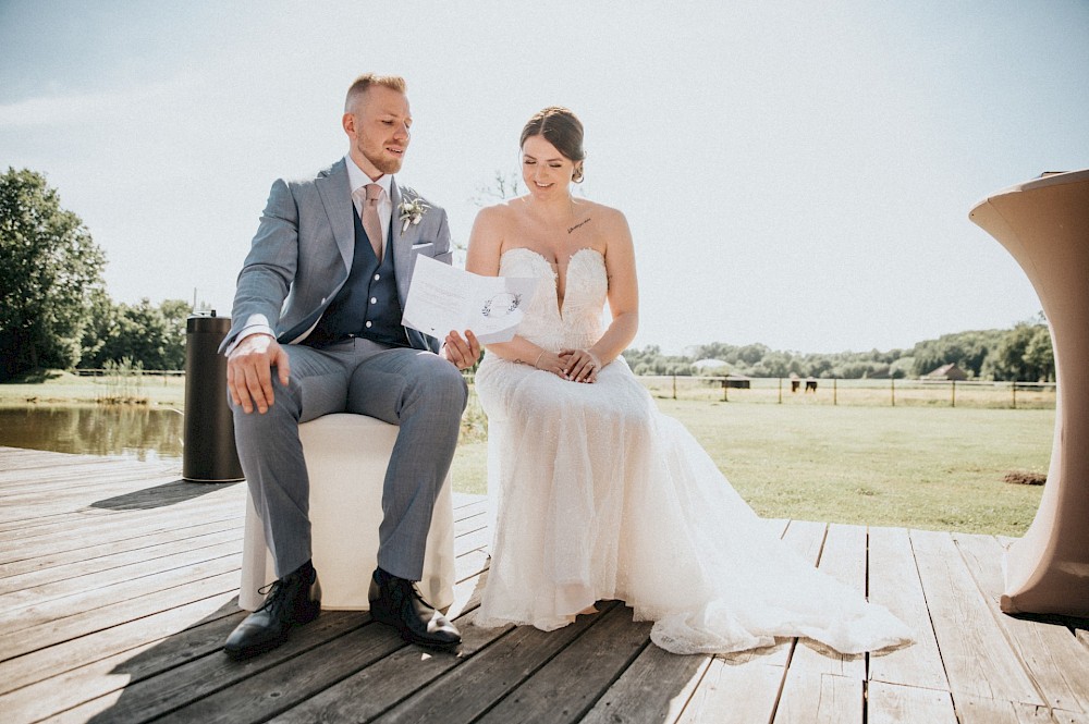 reportage Weiße Hochzeit in der Natur 11