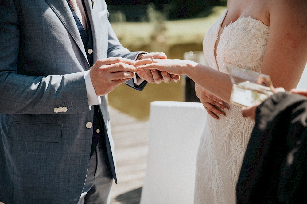 reportage Weiße Hochzeit in der Natur 6