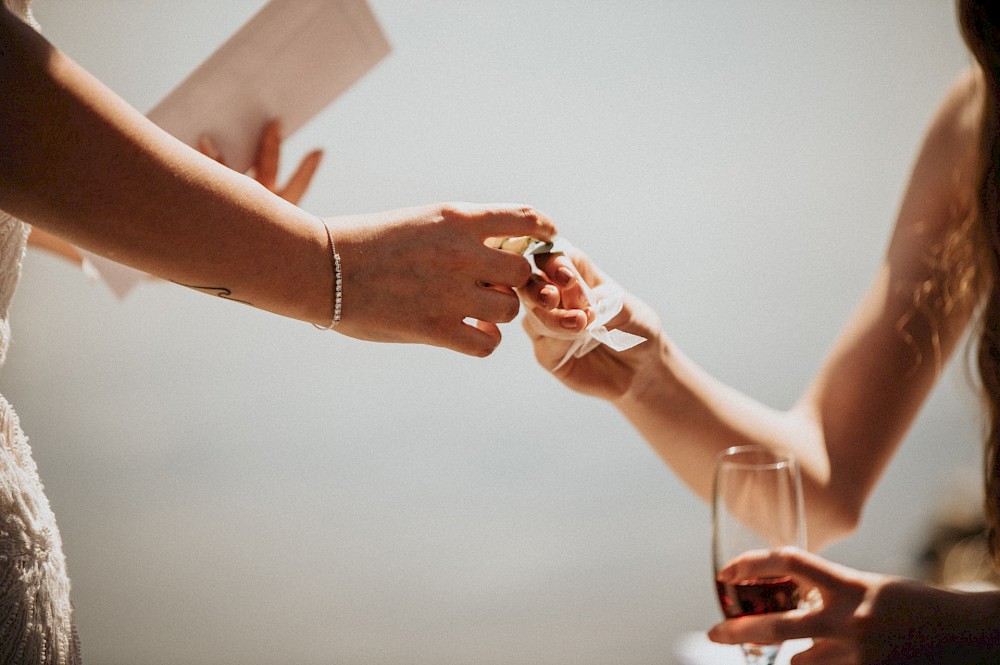 reportage Weiße Hochzeit in der Natur 2