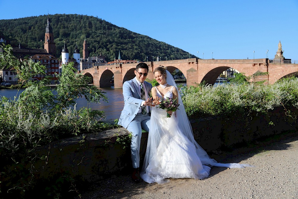 reportage Die Hochzeit in der Altstadt in Heidelberg 6