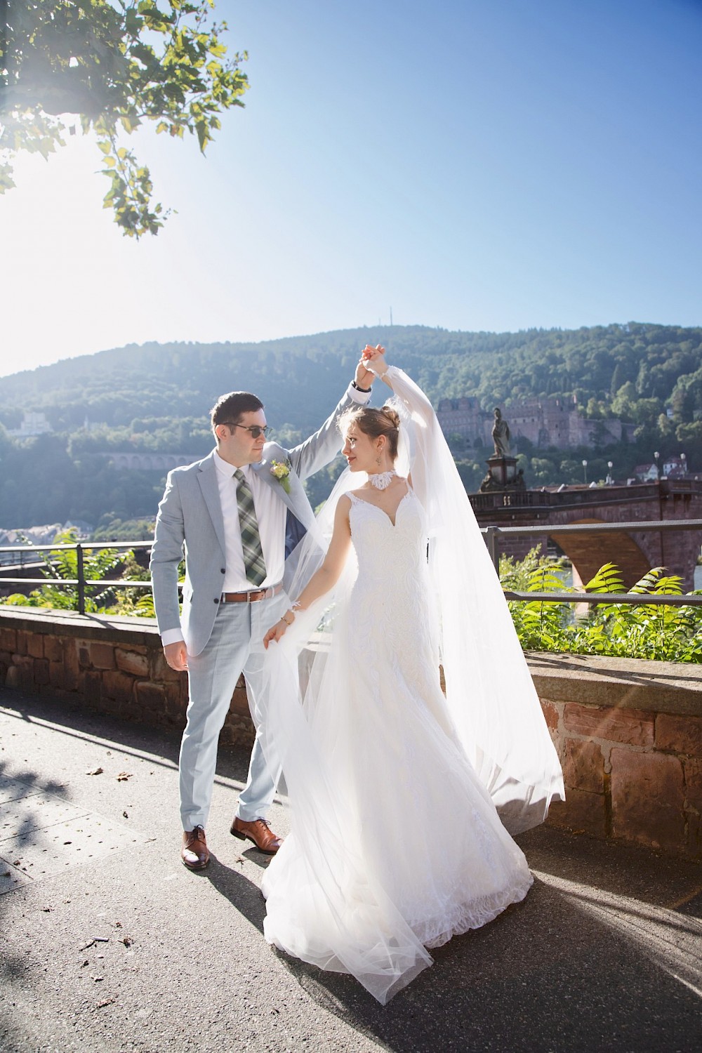 reportage Die Hochzeit in der Altstadt in Heidelberg 5