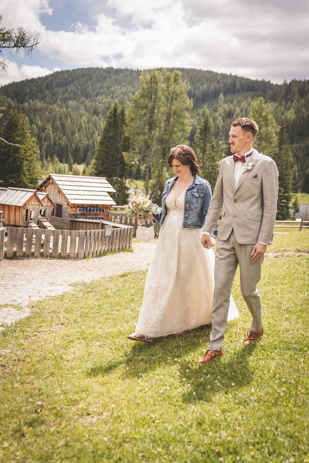reportage Hochzeitsreportage  - Ludlalm in den Alpen 20