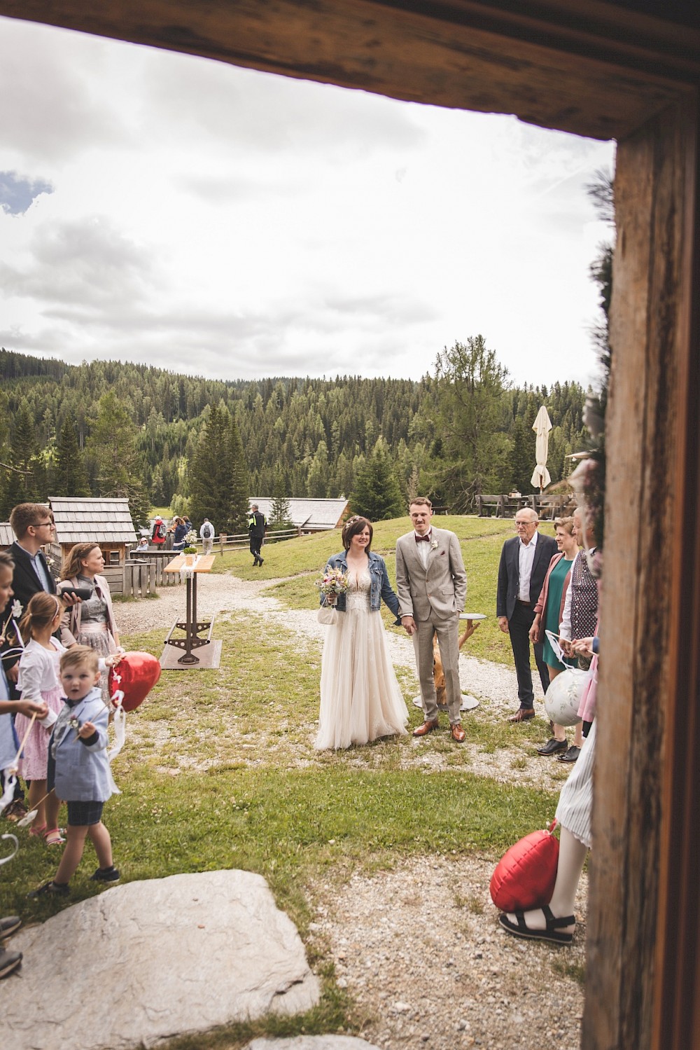 reportage Hochzeitsreportage  - Ludlalm in den Alpen 21