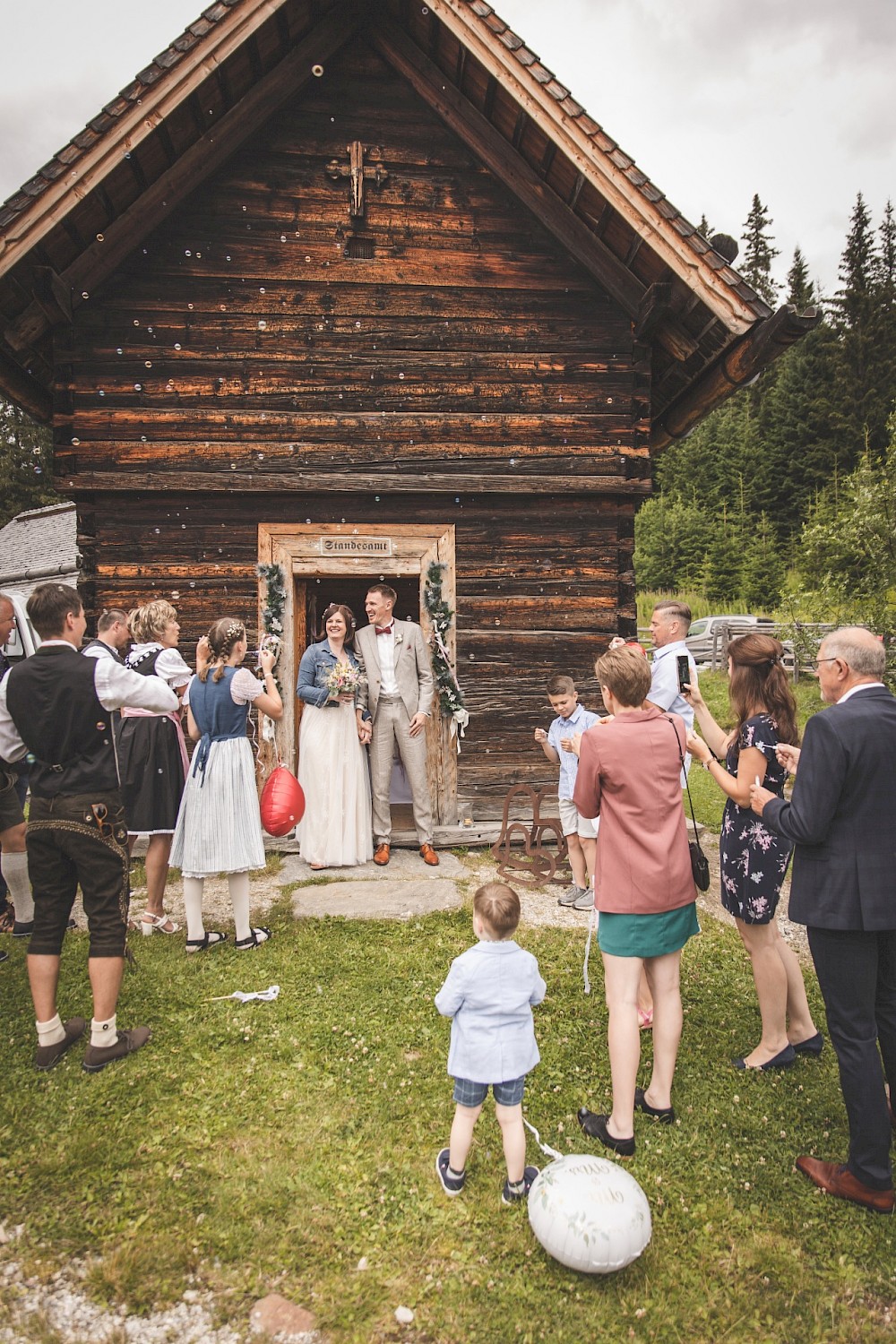 reportage Hochzeitsreportage  - Ludlalm in den Alpen 31