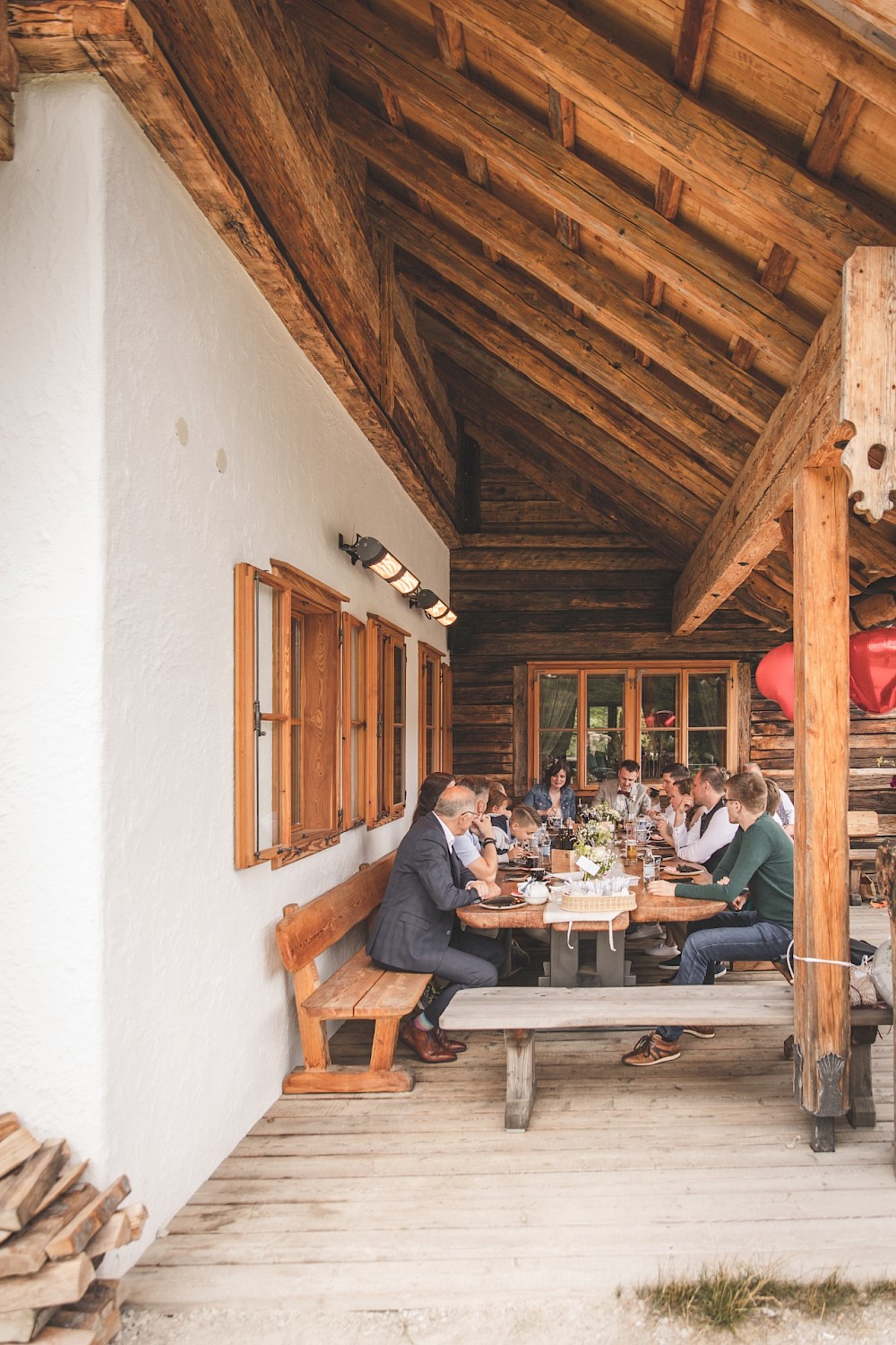 reportage Hochzeitsreportage  - Ludlalm in den Alpen 41