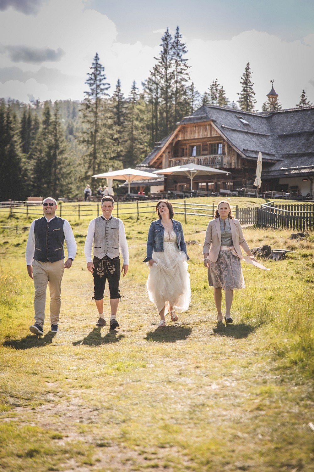 reportage Hochzeitsreportage  - Ludlalm in den Alpen 33